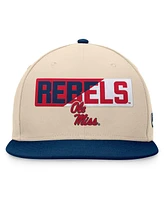 Top of the World Men's Khaki Ole Miss Rebels Goalaso Snapback Hat