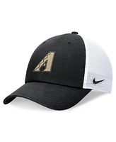 Nike Men's Black Arizona Diamondbacks City Connect Club Trucker Adjustable Hat