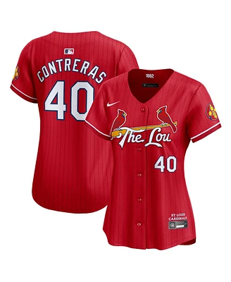 Nike Women's Willson Contreras Red St. Louis Cardinals 2024 City Connect Limited Player Jersey