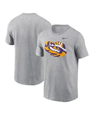 Nike Men's Heather Gray Lsu Tigers Primetime Evergreen Alternate Logo T-Shirt