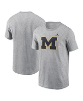 Jordan Men's Michigan Wolverines Primetime Evergreen Logo T-Shirt