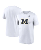 Jordan Men's Michigan Wolverines Primetime Legend Logo T-Shirt