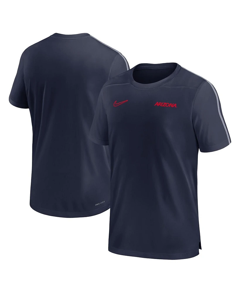 Nike Men's Arizona Wildcats 2024 Sideline Coach Performance T-shirt