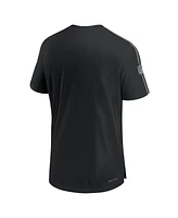 Nike Men's Black Las Vegas Raiders 2024 Sideline Coach Uv Performance T-Shirt