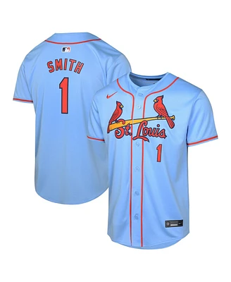 Nike Big Boy's and Girl's Ozzie Smith Light Blue St. Louis Cardinals Alternate Cooperstown Collection Limited Jersey