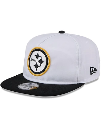 New Era Men's / Pittsburgh Steelers 2024 Nfl Training Camp Golfer Snapback Hat