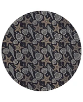 Dalyn Seabreeze SZ4 8'x8' Round Area Rug