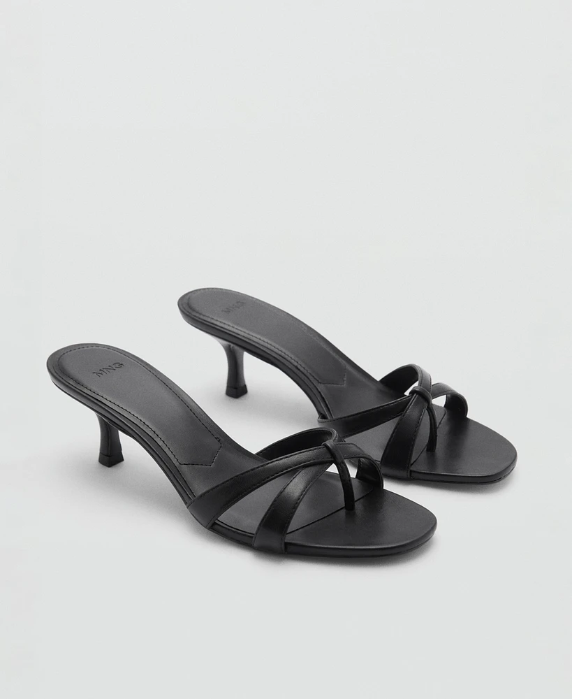 Mango Women's Strappy Heeled Sandals