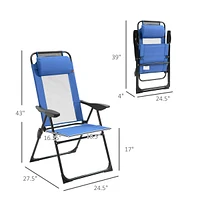Adirondack Leisure Bench with Built-In Armrest Tables for Outdoor Relaxation