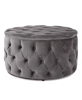 Simplie Fun Plush and Versatile Footstool Comfort, Style, and Durability for Every Room