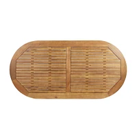 Acacia Wood Outdoor Dining Table - Seats 4