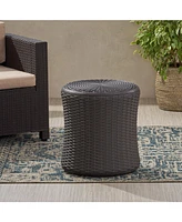 Weather-Resistant Outdoor Side Table Blending Style, Stability, and Function