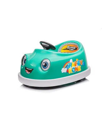 Simplie Fun 6-in-1 Electric Ride-On Car Self-Driving, Remote Control, Bumper Car, Dining, Cart