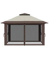 Adjustable Pop-Up Canopy with Uv Protection and Stability