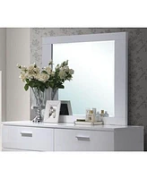 Streamdale Furniture Lorimar Mirror In White