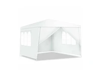 Slickblue 10 x 10 Feet Outdoor Side Walls Canopy Tent with 4 Removable Sidewalls