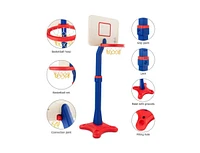 Slickblue Kids Adjustable Height Basketball Hoop Stand