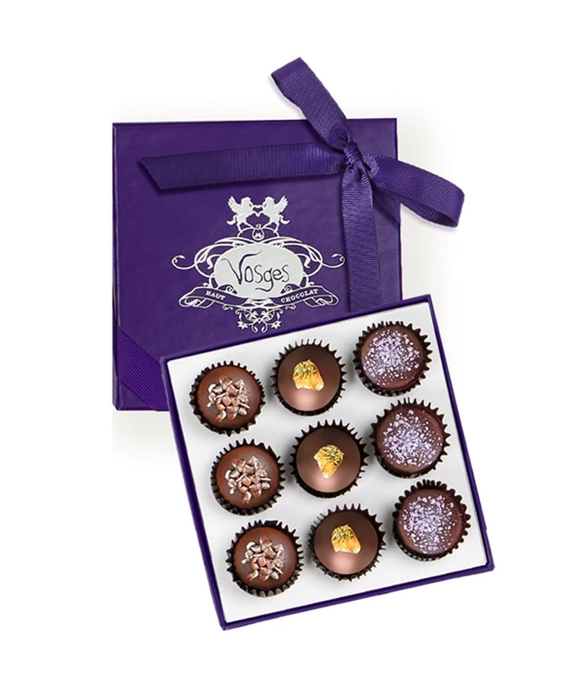 Vosges Haut-Chocolat I.g.p. Piemonte Hazelnut Praline Bonbons, 9 Piece