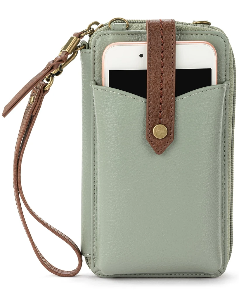 The Sak Women's Silverlake Convertible Leather Smartphone Crossbody Bag