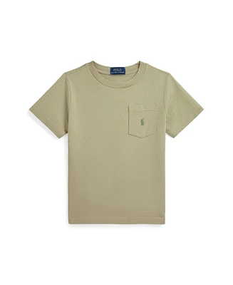 Polo Ralph Lauren Toddler and Little Boys Cotton Jersey Pocket Tee