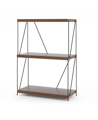 Slickblue Multipurpose Display Rack with Metal Frame-34 inches