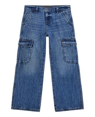 Guess Big Boys Denim Cargo Pants