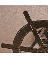 Nautical Decor Wall Mount Hose Holder | Artistic Backyard Accessory