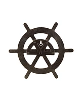 Streamdale Furniture Nautical Decor Wall Mount Hose Holder | Artistic Backyard Accessory