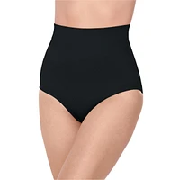 Secret Solutions Women's Power Shaper Firm Control High Waist Shaping Brief