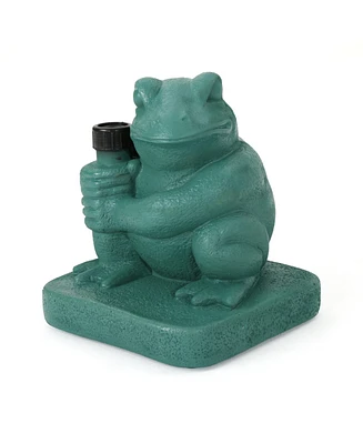 Streamdale Furniture Whimsical Frog Umbrella Base Safe and Delightful Outdoor Shade Solution