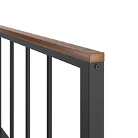Metal Platform Bed Frame-No Box Spring Needed