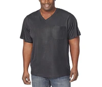 Boulder Creek by KingSize Men's Big & Tall Heavyweight Pocket V-Neck Tee