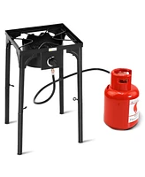 Slickblue 100 000-btu Portable Propane Outdoor Camp Stove with Adjustable Legs