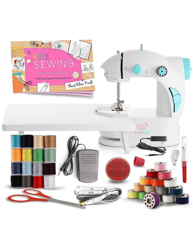 Clara Clark Mini Portable Sewing Machine & Complete Supplies Kit for Beginners and Kids