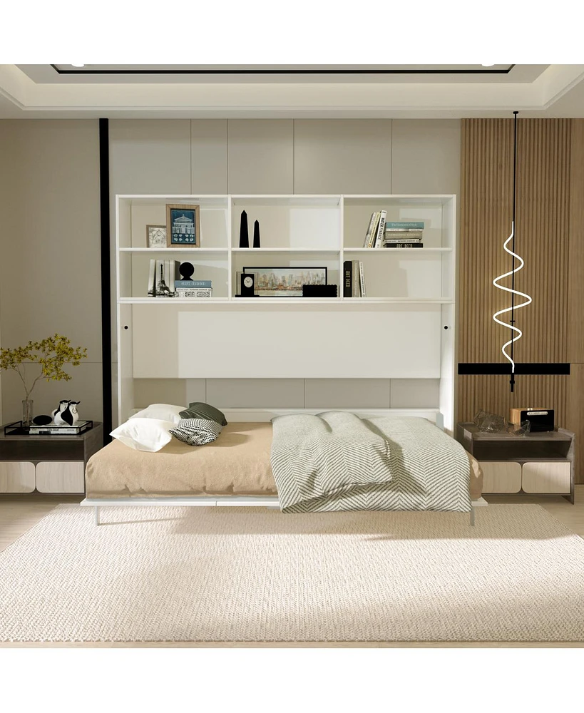 Simplie Fun Space-saving Modern Design Twin Size Murphy Bed