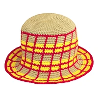 Brunna.Co Schoolgirl Plaid Crochet Hat