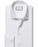 Charles Tyrwhitt Men's Slim-Fit Non-Iron Royal Oxford Dress Shirt