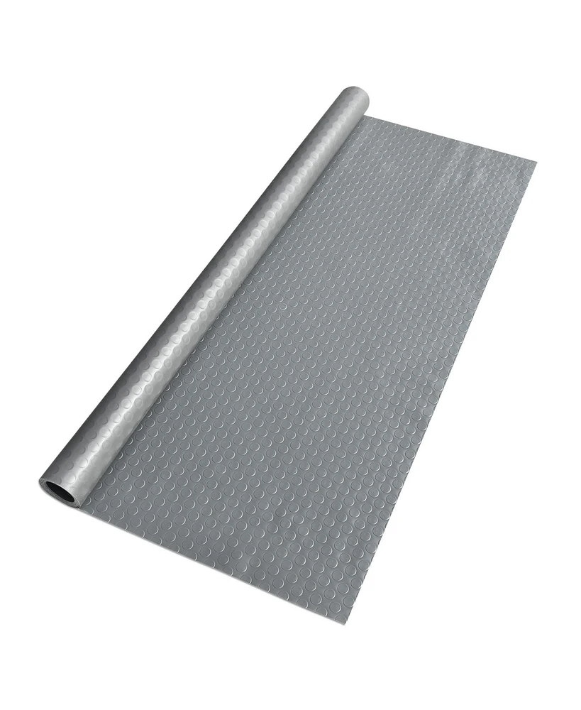 Yescom Garage Floor Mat Roll Non Slip Car Parking Protect Cover Trailer Gray 13x5 Ft - 13x5 ft gray