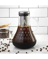 JoyJolt Star Wars Eye Chart Cold Brew Glass Pitcher