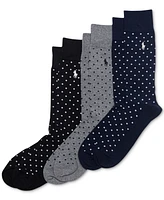 Polo Ralph Lauren Men's 3-Pk. Classic Dot Dress Socks