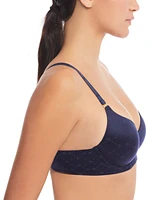 Lauren Ralph Comfort Collection Repeat-Logo T-shirt Bra, 4L0016