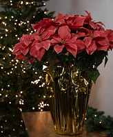 Northlight Dark Pink Artificial Christmas Poinsettia 27.5"