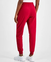 Id Ideology Women's Relaxed Rib-Cuff Fleece Jogger Sweatpants, Created for Macy's