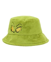 The Grinch Men's Dr. Seuss Faux Fur Bucket Hat