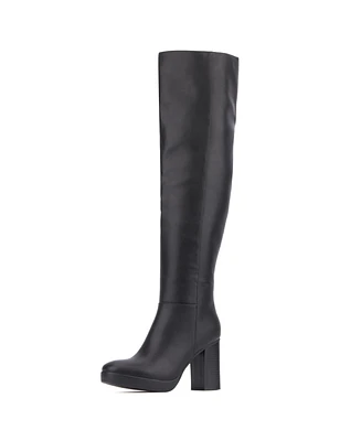 New York & Company Women's Faustine Thigh High Boots