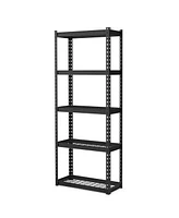 Slickblue 5-Tier Heavy Duty Wire Storage Racks with Anti-slip Foot Pad