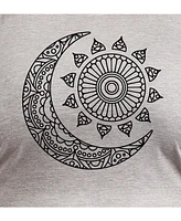 Hybrid Apparel Mandala Sun Moon Plus Graphic Tank