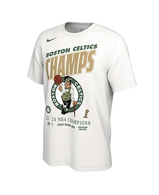 Nike Men's Boston Celtics 2024 Nba Finals Champions Celebration Roster T-Shirt