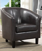 Westbrook Faux Leather Tub Chair