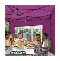 InstaHibit Universal Window Sidewall UV30+ Fits 10x10ft Canopy Shelter 1 Piece